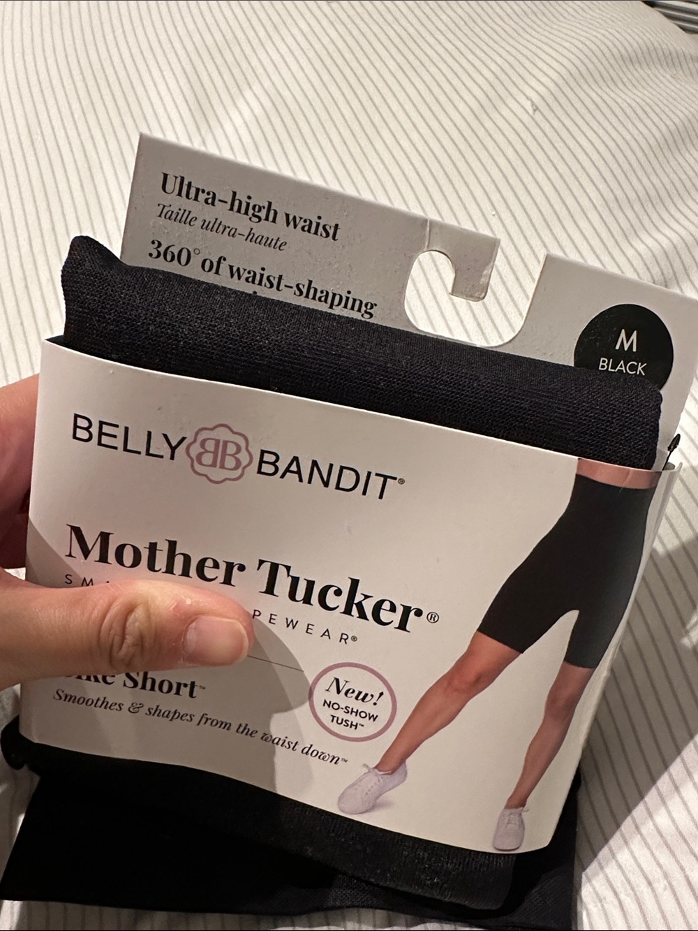 Belly Bandit Mother Tucker Bike Shorts - Black - Picture 2 of 2